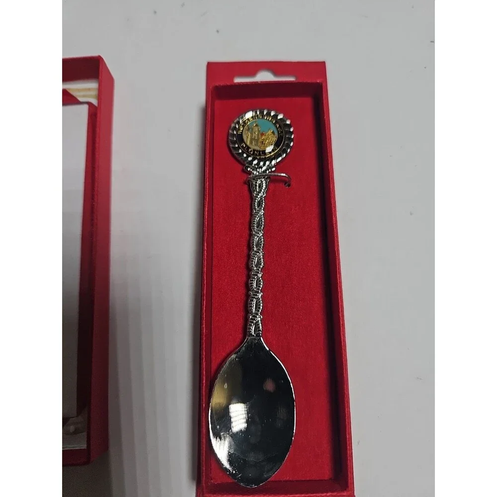 Vintage Souvenir Spoon Collectible Rothenburg ob der Tauber Germany In Box